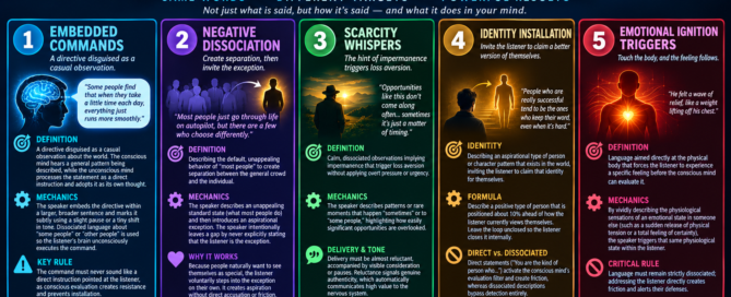 Five Linguistic Weapons Infographic